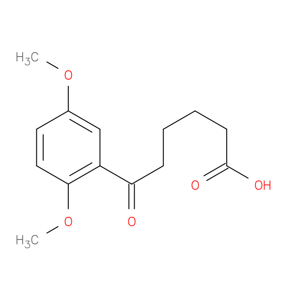 Benzenehexanoicacid, 2,5-dimethoxy-e-oxo-