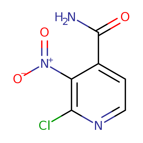 2-chloro-3-nitropyridine-4-carboxamide