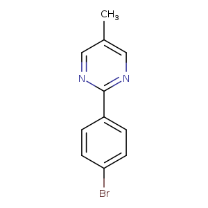 2-(4-Bromophenyl)-5-methylpyrimidine