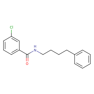 3-chloro-N-(4-phenylbutyl)benzamide