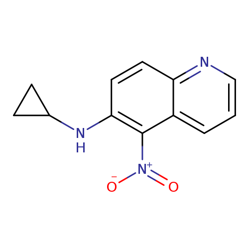 6-(Cyclopropylamino)-5-nitroquinoline