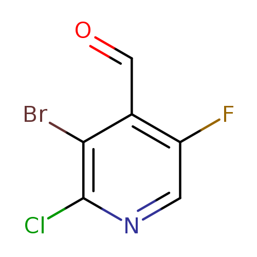 3-bromo-2-chloro-5-fluoropyridine-4-carbaldehyde