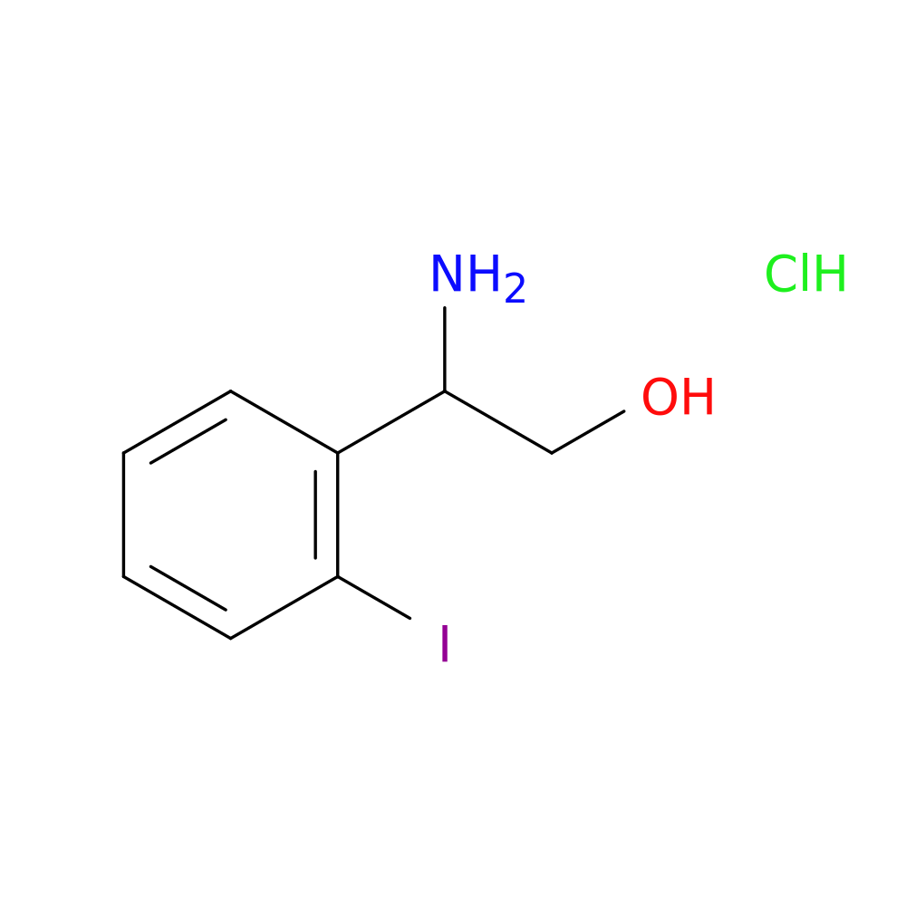 2-amino-2-(2-iodophenyl)ethan-1-ol hydrochloride