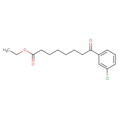 Ethyl 8-(3-chlorophenyl)-8-oxooctanoate