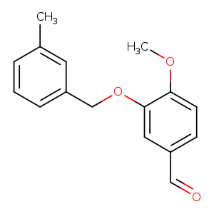 4-Methoxy-3-[(3-methylbenzyl)oxy]benzaldehyde