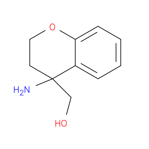(4-amino-3,4-dihydro-2H-1-benzopyran-4-yl)methanol