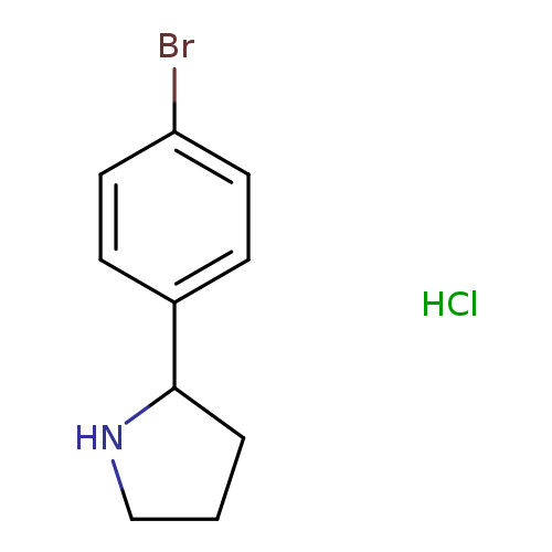 2-(4-Bromo-Phenyl)-Pyrrolidine Hydrochloride