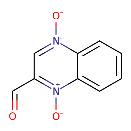2-Quinoxalinecarboxaldehyde, 1,4-dioxide
