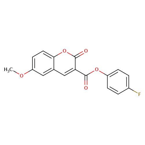 4-fluorophenyl 6-methoxy-2-oxo-2H-chromene-3-carboxylate