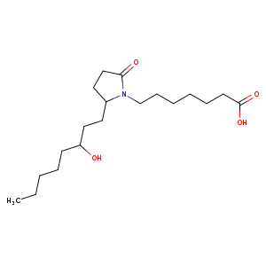 7-(2-(3-Hydroxyoctyl)-5-oxopyrrolidin-1-yl)heptanoic acid