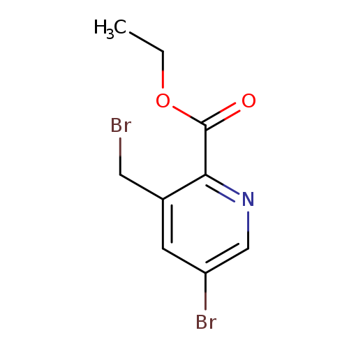 ethyl 5-bromo-3-(bromomethyl)pyridine-2-carboxylate