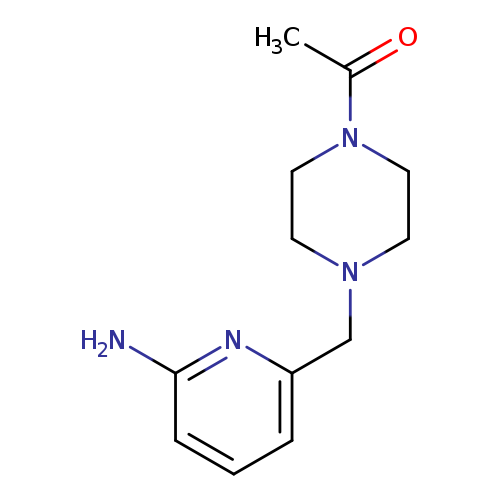 1-(4-[(6-Aminopyridin-2-yl)methyl]piperazin-1-yl)ethan-1-one