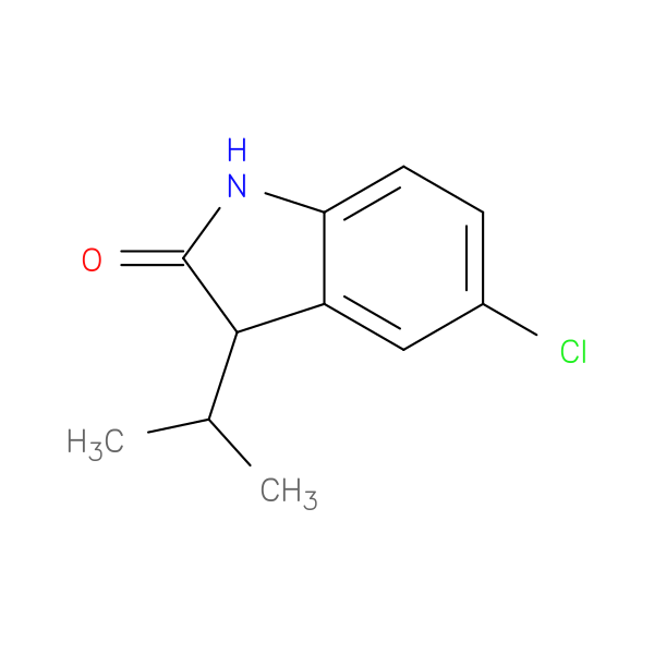 5-chloro-3-(propan-2-yl)-2,3-dihydro-1H-indol-2-one