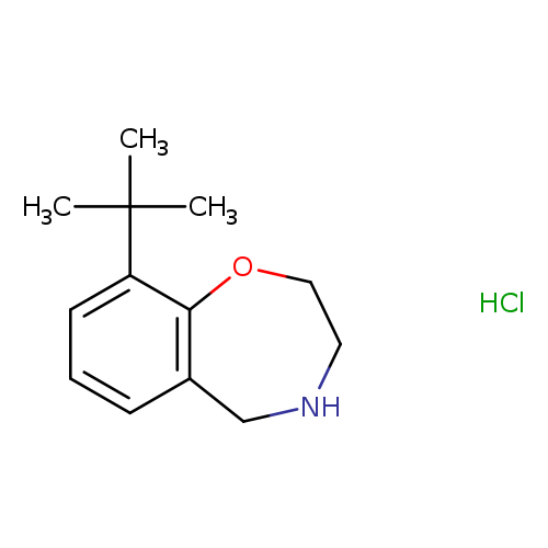9-tert-butyl-2,3,4,5-tetrahydro-1,4-benzoxazepine hydrochloride