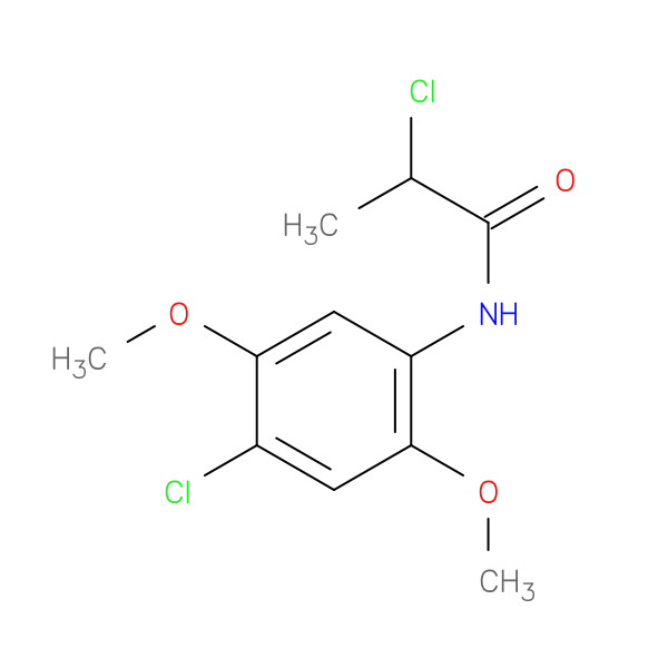 2-Chloro-n-(4-chloro-2,5-dimethoxyphenyl)propanamide