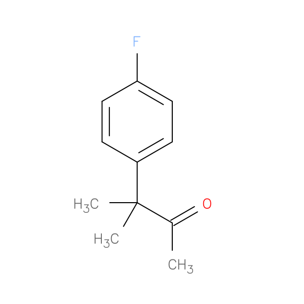 3-(4-Fluorophenyl)-3-methylbutan-2-one