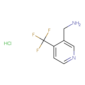 C-(4-Trifluoromethyl-pyridin-3-yl)methylamine, HCl