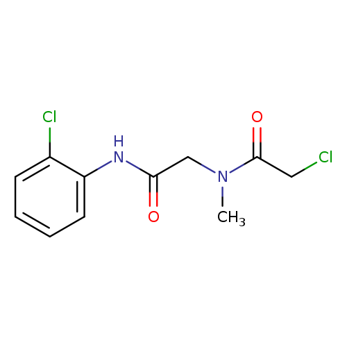 2-chloro-N-{[(2-chlorophenyl)carbamoyl]methyl}-N-methylacetamide