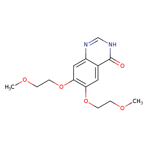 4(3H)-Quinazolinone, 6,7-bis(2-methoxyethoxy)-