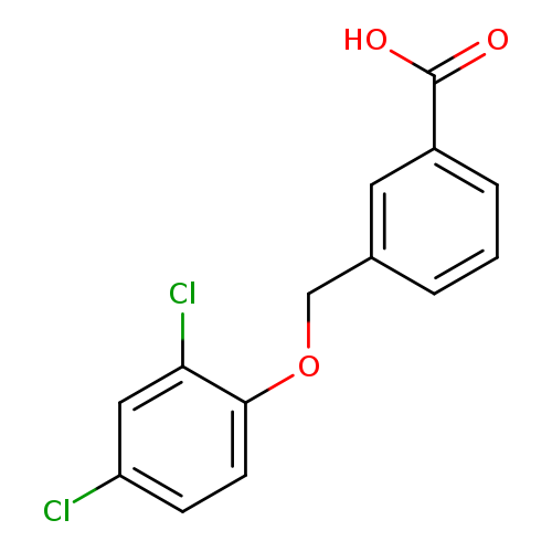3-((2,4-Dichlorophenoxy)methyl)benzoic acid