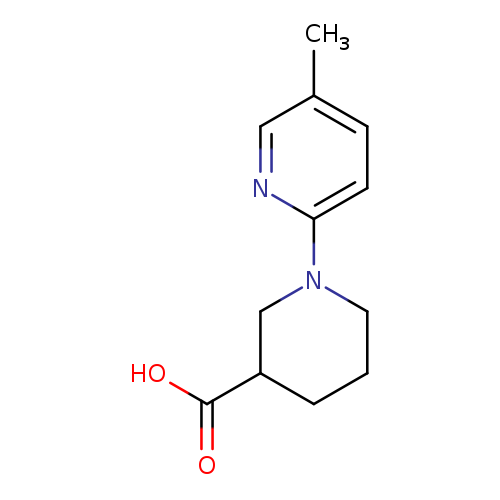 1-(5-methylpyridin-2-yl)piperidine-3-carboxylic acid