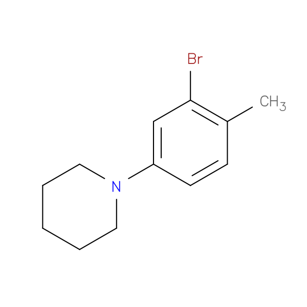 1-(3-Bromo-4-methylphenyl)piperidine