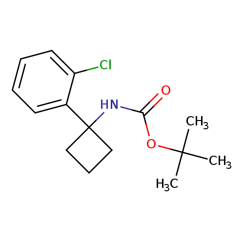 tert-Butyl (1-(2-chlorophenyl)cyclobutyl)carbamate