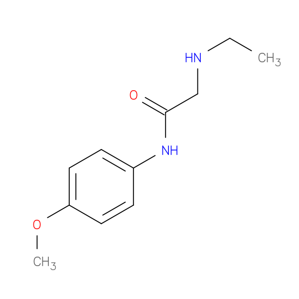 2-(ethylamino)-N-(4-methoxyphenyl)acetamide