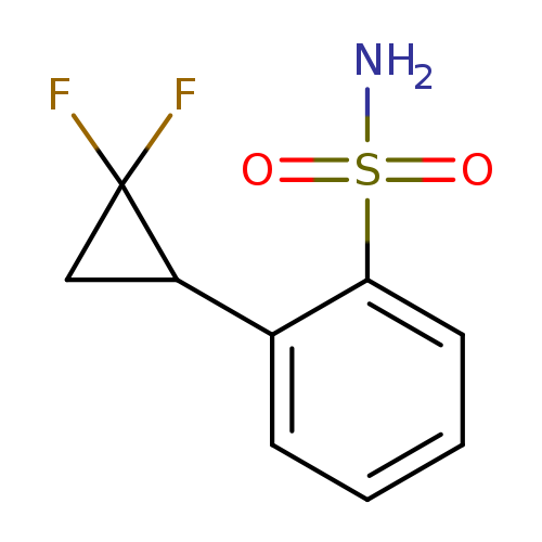 2-(2,2-difluorocyclopropyl)benzene-1-sulfonamide