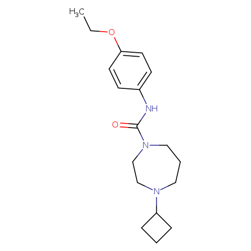 4-cyclobutyl-N-(4-ethoxyphenyl)-1,4-diazepane-1-carboxamide