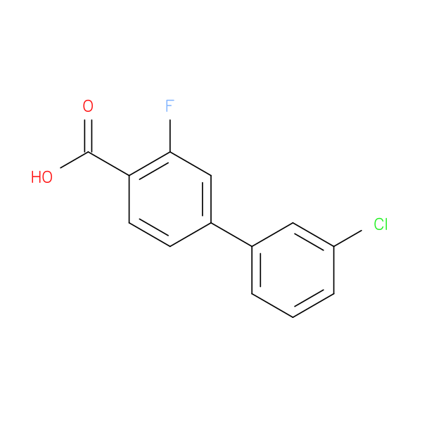 3'-Chloro-3-fluoro-[1,1'-biphenyl]-4-carboxylic acid