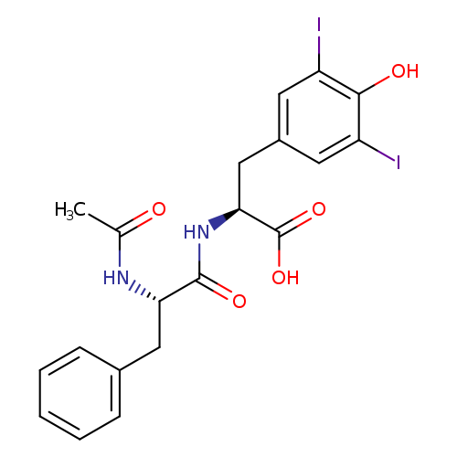 N-Acetyl-l-phenylalanyl-3,5-diiodo-l-tyrosine