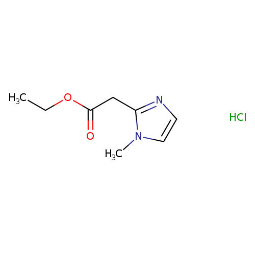 Ethyl 2-(1-methyl-1H-imidazol-2-yl)acetate hydrochloride