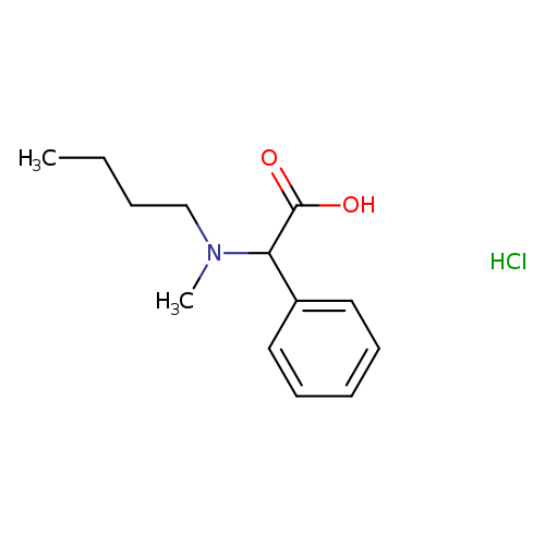 2-(Butyl(methyl)amino)-2-phenylacetic acid hydrochloride