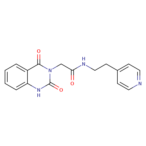 2-(2,4-dioxo-1,2,3,4-tetrahydroquinazolin-3-yl)-N-[2-(pyridin-4-yl)ethyl]acetamide