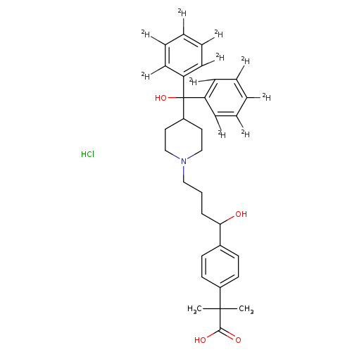 Fexofenadine-d10 Hydrochloride