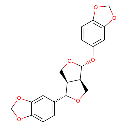 1,3-Benzodioxole,5-[4-(1,3-benzodioxol-5-yloxy)tetrahydro-1H,3H-furo[3,4-c]furan-1-yl]-,(1S,3aR,4R,6aR)-