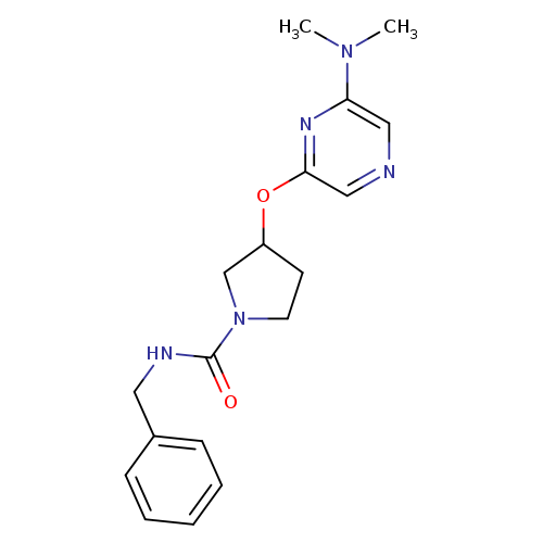 N-benzyl-3-{[6-(dimethylamino)pyrazin-2-yl]oxy}pyrrolidine-1-carboxamide