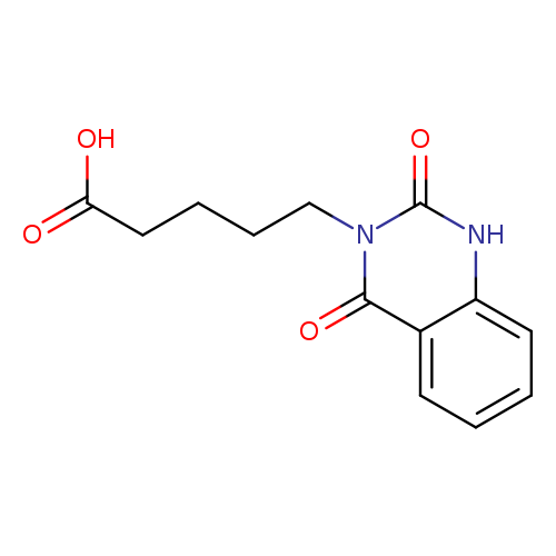 5-(2,4-dioxo-1,2,3,4-tetrahydroquinazolin-3-yl)pentanoic acid