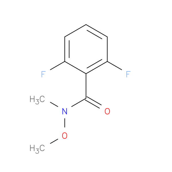 2,6-difluoro-N-methoxy-N-methylbenzenecarboxamide