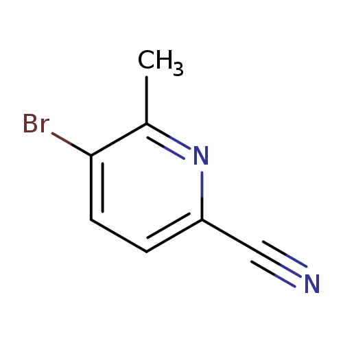 2-Pyridinecarbonitrile, 5-bromo-6-methyl-
