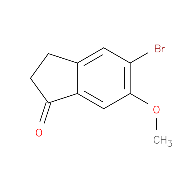 1H-Inden-1-one, 5-bromo-2,3-dihydro-6-methoxy-