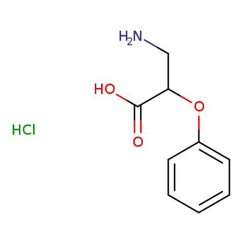 3-amino-2-phenoxypropanoic acid hydrochloride