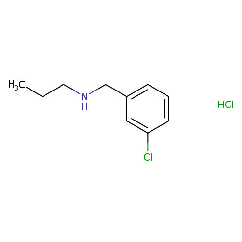 N-(3-chlorobenzyl)-1-propanamine hydrochloride