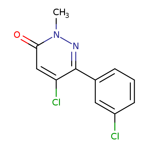 5-Chloro-6-(3-chlorophenyl)-2-methylpyridazin-3(2H)-one