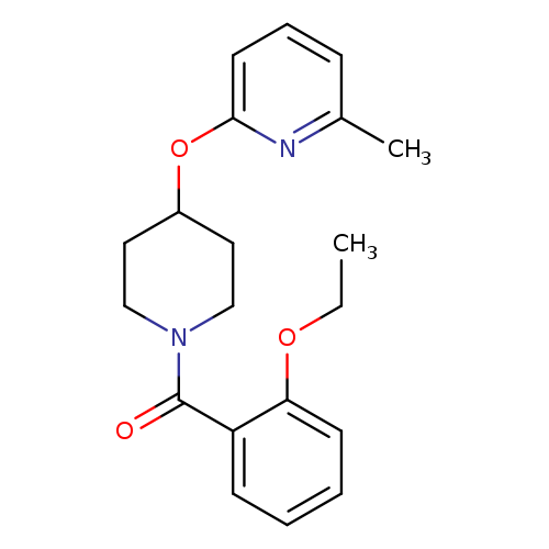2-{[1-(2-ethoxybenzoyl)piperidin-4-yl]oxy}-6-methylpyridine