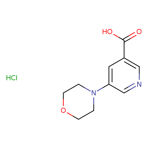 5-(morpholin-4-yl)pyridine-3-carboxylicacidhydrochloride