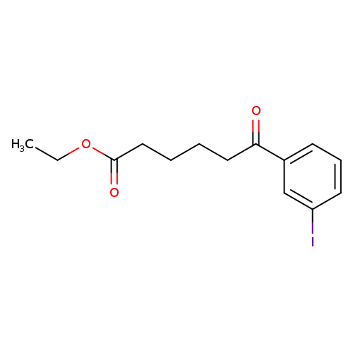 Ethyl 6-(3-iodophenyl)-6-oxohexanoate
