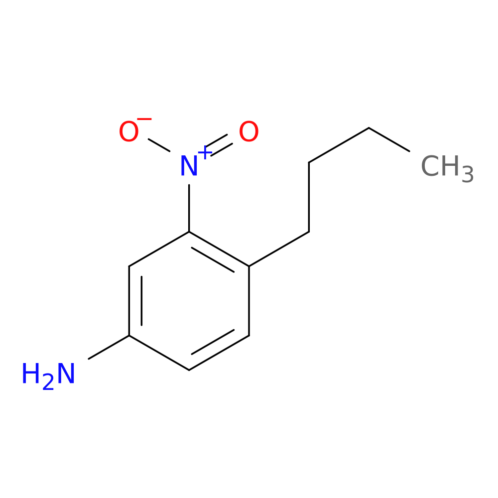 Benzenamine, 4-butyl-3-nitro-