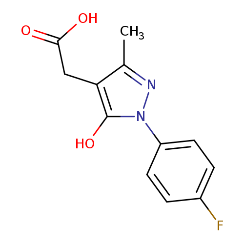 [1-(4-Fluorophenyl)-5-hydroxy-3-methyl-1h-pyrazol-4-yl]acetic acid